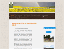 Tablet Screenshot of cetaderomillysurseine.com